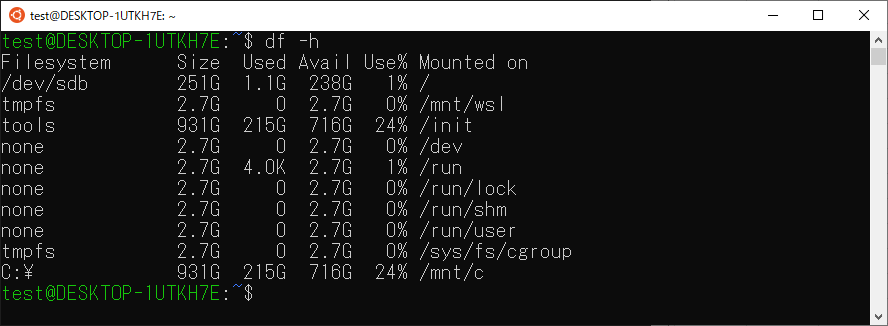 ubuntuインストール動作確認